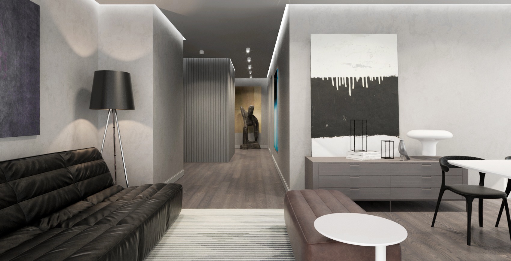 diseño interior apartamento estudio ed