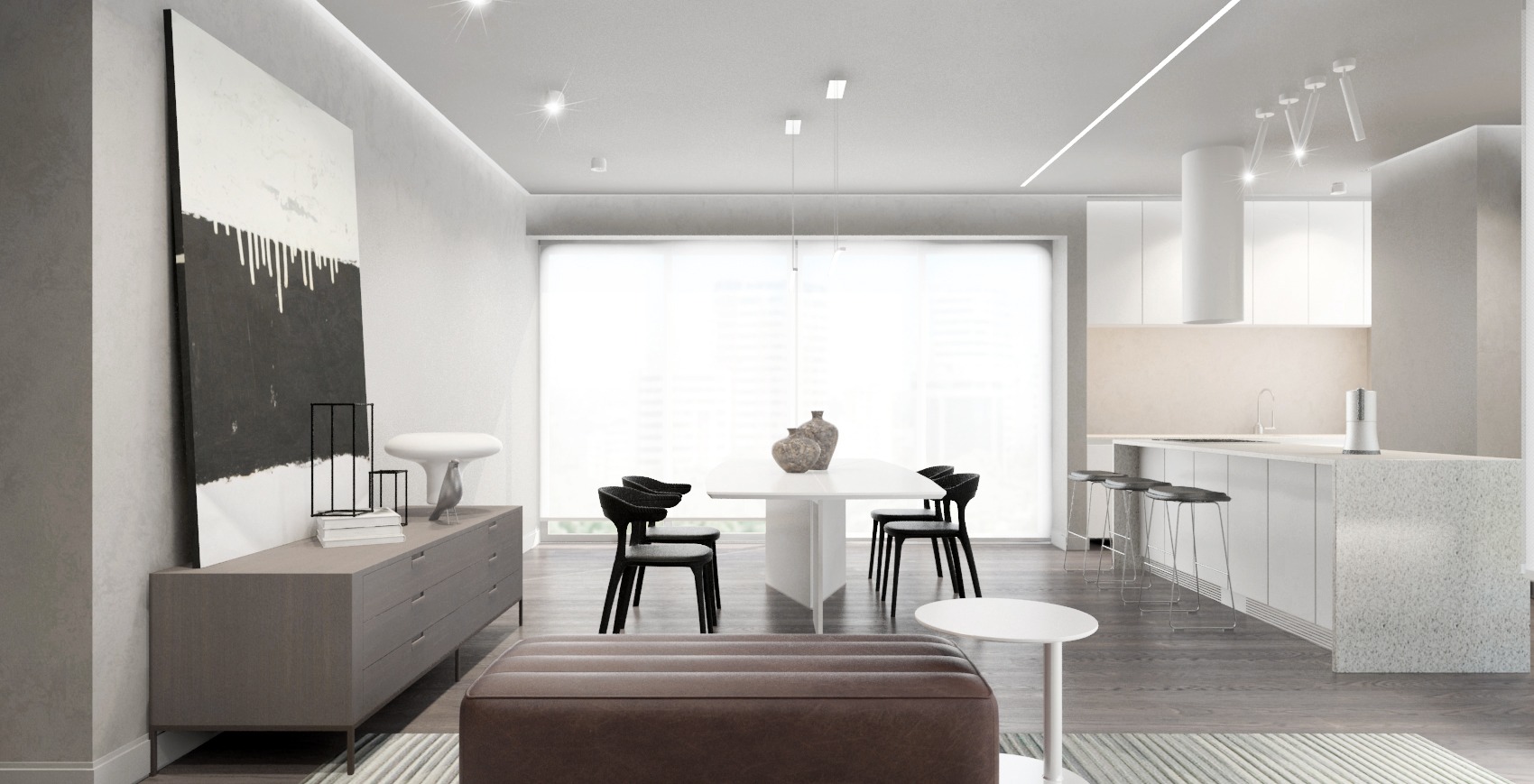 diseño interior apartamento estudio ed