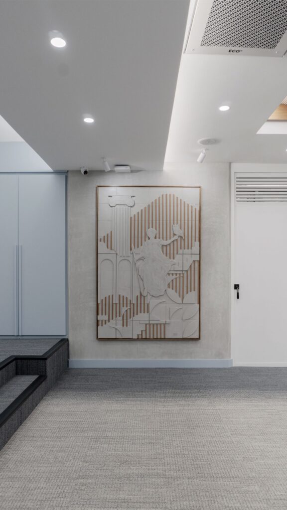 Diseño de espacios corporativos en Guatemala salón El Ateneo Estudio ed