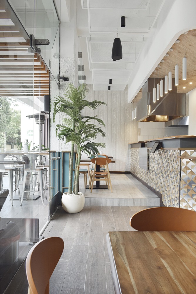 Diseño de interiores para restaurantes en Guatemala Proyecto Deck-502 Estudio ed