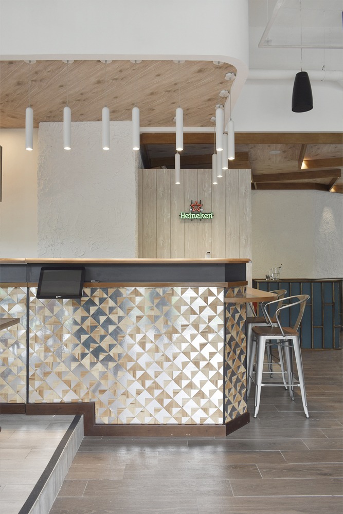 Diseño de interiores para restaurantes en Guatemala Proyecto Deck-502 Estudio ed