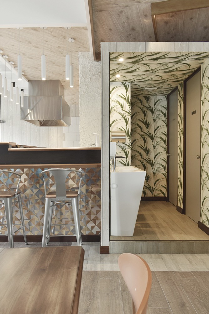 Diseño de interiores para restaurantes en Guatemala Proyecto Deck-502 Estudio ed