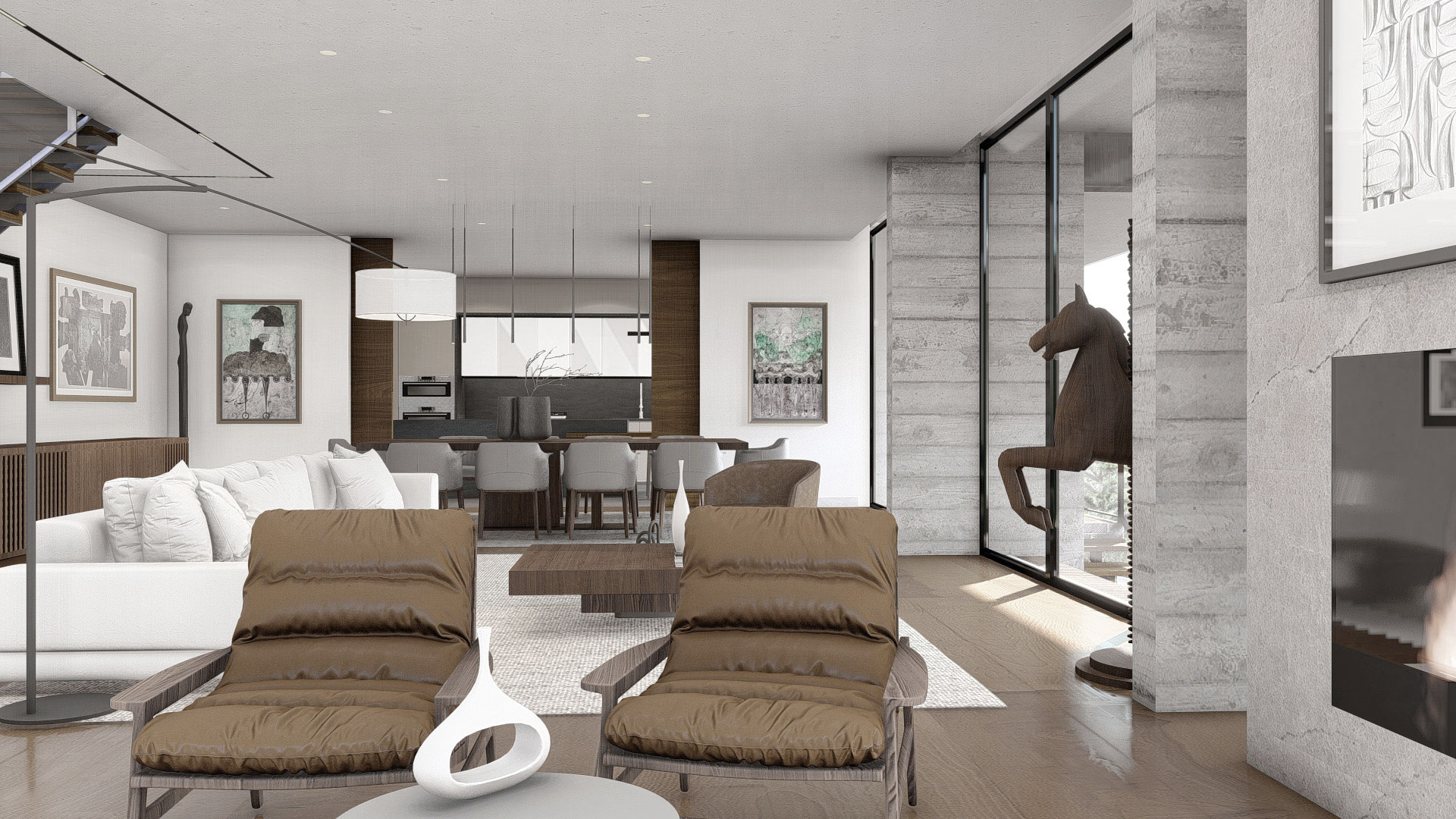 Descubra la residencia El Pulte Ecuestre por Estudio ed. Un referente de arquitectura de lujo en Guatemala que fusiona concreto, madera y exclusividad.