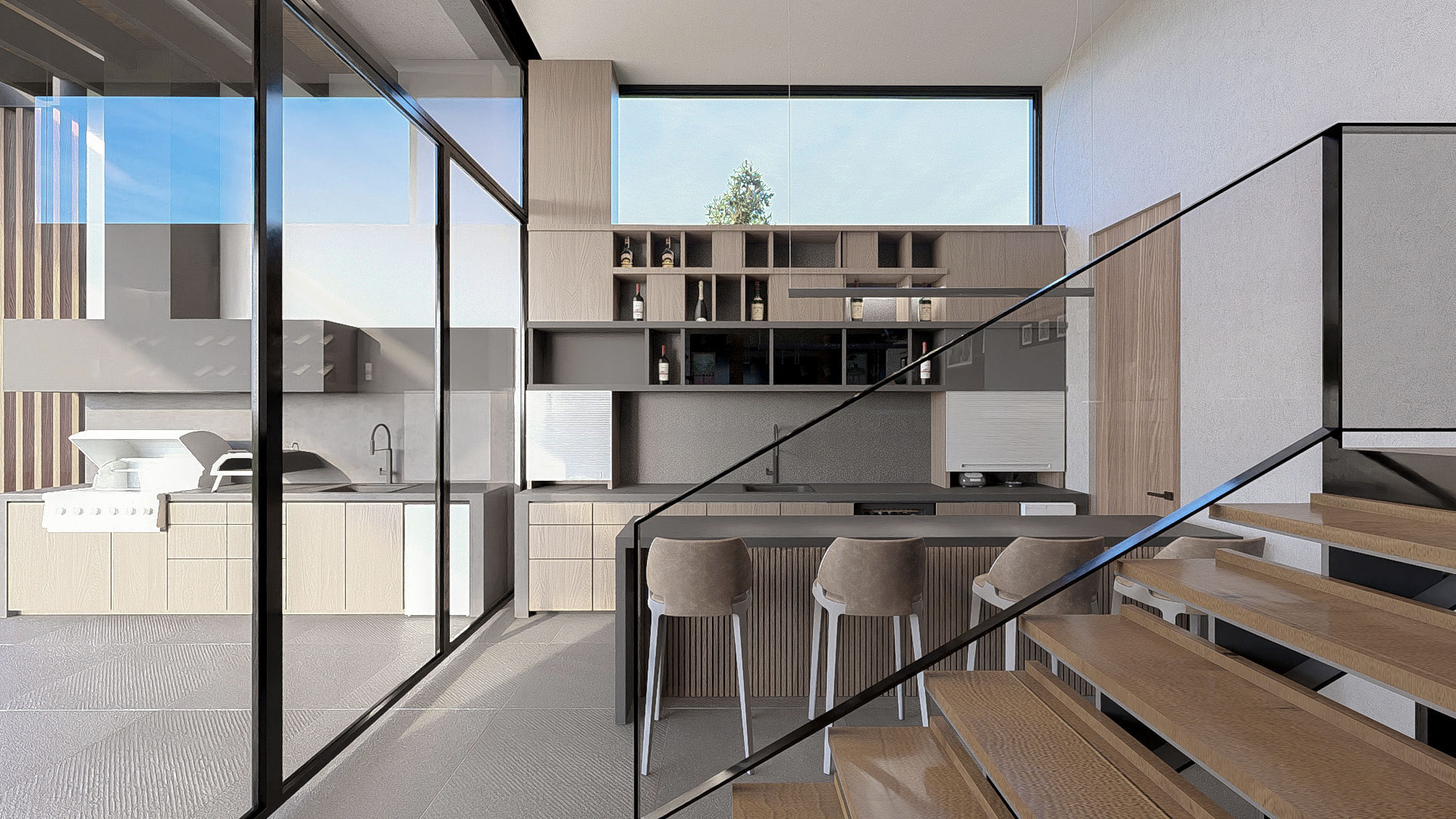 Descubra la residencia El Pulte Ecuestre por Estudio ed. Un referente de arquitectura de lujo en Guatemala que fusiona concreto, madera y exclusividad.