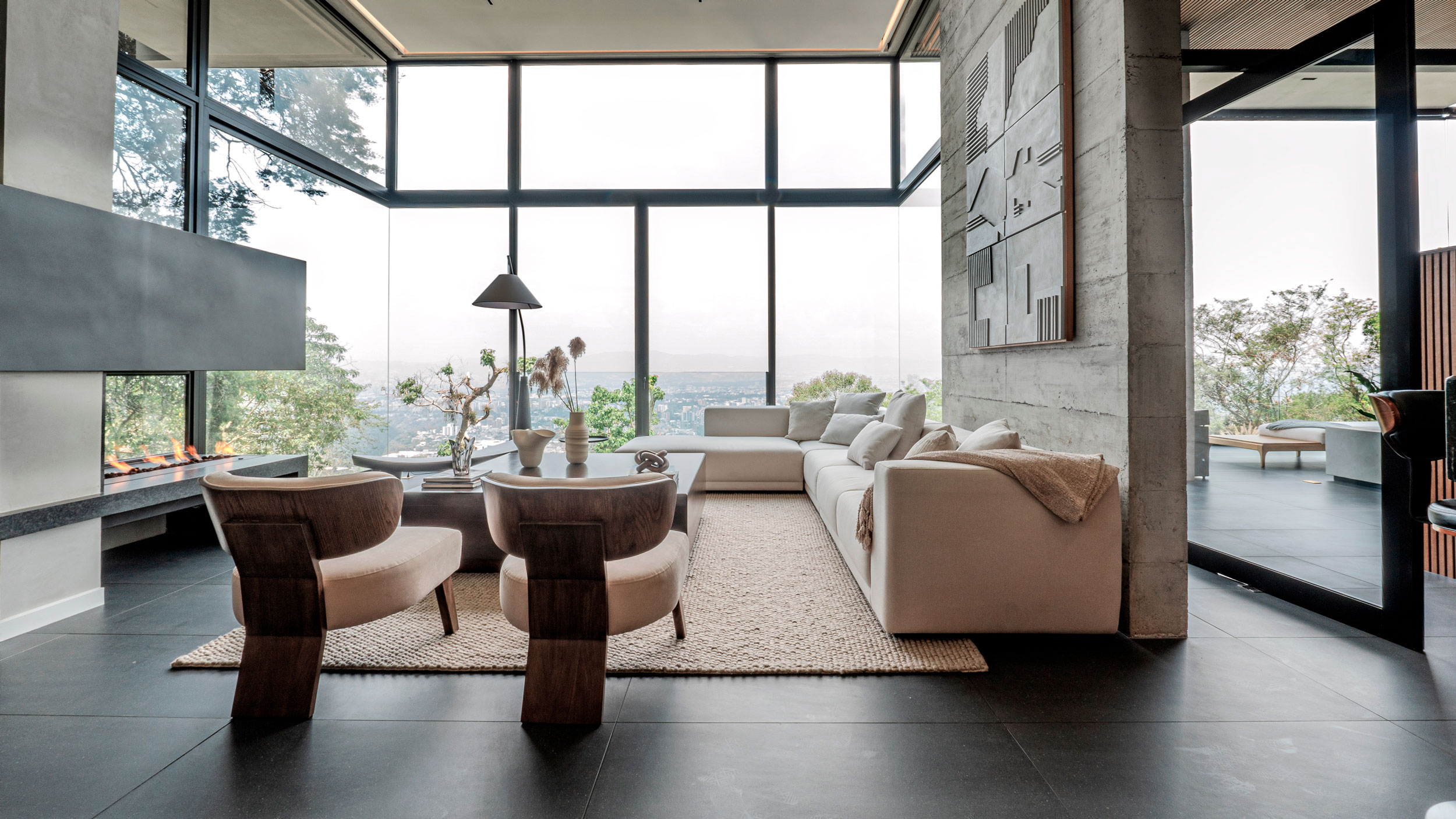 Habitación master con diseño exclusivo y conexión