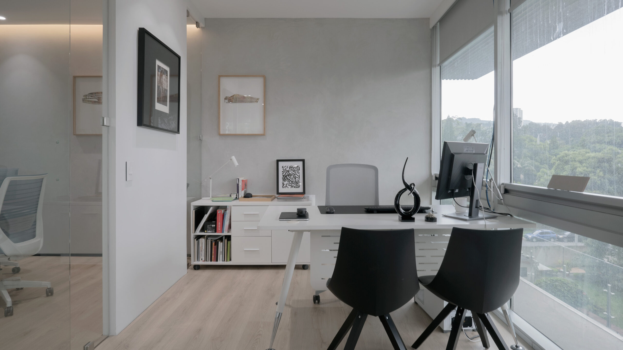 Diseño de oficinas modernas en Guatemala proyecto por Estudio ed